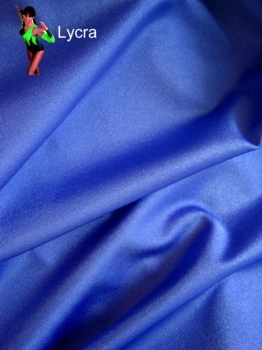 294 Lycra Stretchstoff  blau Rest